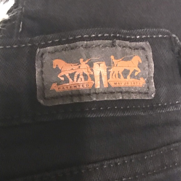 Levi’s black jeans Juniors size 13M - Picture 9 of 9